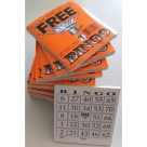 Bloco bingo  pequeno jornal pct c/ 15 pçs de 100 fls cada 0048  8x10 free