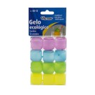 Gelo ecológico quadrado c/12pc ge-12 ge-13