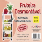 Fruteira desmontavel 014  3 cestos +1 base maxximo