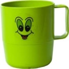 Caneca infantil plástica c/1 peça 277  alves