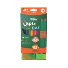 Kit lapis+borracha+apontador 4323 c/4 pçs leo