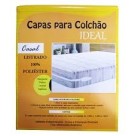 Capa para colchão casal listrada c/1 peça  ideal 317