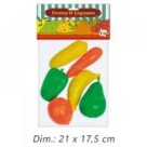 Brinquedo kit frutas e legumes 681 pica pau