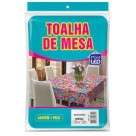 Toalha mesa 1,35mx1,35m 812 c/1pç plast leo