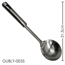 Concha inox c/1pç gubly-0035