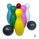 Brinquedo boliche c/6 pinos + 2 bola 8505  mini toys  10.850