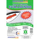 Forro térmico 1,00mx0,45cm furadinho c/1pç 240 assessorlar