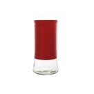 Pote hermetico 1.400ml c/1pç vermelho pote-022vm