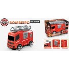 Brinquedo fire truck bombeiro c/1pç  181 usual