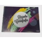 Caderno cartografia c/1 peça 48fls flex 104552 credeal