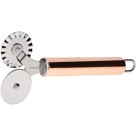 Carretilha dupla 17,3cm c/1 pç cb rose gold  uten-041