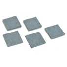 Feltro 094-394 cartela  c/12pcs quadr. 30mmx 30mm maxximo