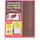 Tabua plastica de corte c/ afiador e martelo 189 maxximo c/1pç