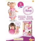 Brinquedo boneca izabely  30  frases 6390 521  toyer