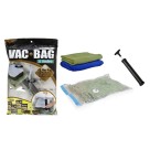 Saco vacuo kit c/4 peças  c/ 1 medio 2 grandes + bomba  ordene