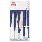 Kit churrasco branco c/4pçs 7800-4