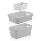 Conjunto caixas cube branco c/3pçs bcf kte005