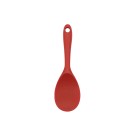 Colher de  arroz silicone 22,5 cm vermelho c/1pç slcn-030vm