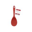 Colher de  arroz silicone 22,5 cm vermelho c/1pç slcn-030vm