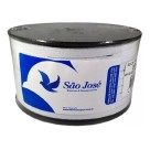 Elastico sao jose n°10 rolo c/1pç branco 100mt  6mm algodao 10prl100-001