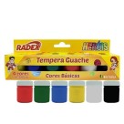 Tinta guache radex 15 ml c/6pçs