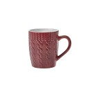 Caneca textura winter c/1 peça 360ml  vinho canc-037vn