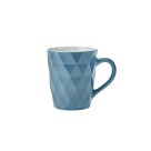 Caneca textura  zima c/1 peça 360ml azul canc-038az