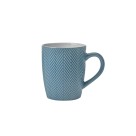 Caneca textura frozen c/1 peça 360ml azul canc-039az