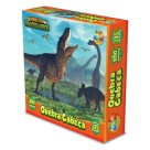 Brinquedo quebra cabeça 200pçs 1027  dinossauros  ggbplast