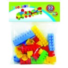 Brinquedo kit bloquinho 32pçs 315 ggbplast