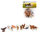 Brinquedo kit animais da fazenda c/12 pçs  bq-098