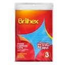 Brilhex limpeza leve color c/3 pçs 50x25cm 8196 1968