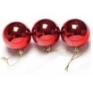 Bola natal plast.c/3pcs  5cm sort. nt0026