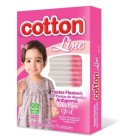 Cotonete rosa c/75pçs pcte c/12cxs baby care cotton line