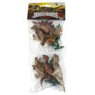 Brinquedo kit dinossauros 10 peças bq-110