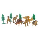 Brinquedo kit dinossauros 10 peças bq-110