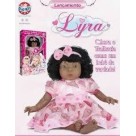 Brinquedo boneca lyra negra 1332 sid-nyl