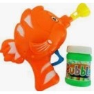 Brinquedo lancador de bolhas bubbles gun vb621c/1pç  vipimports