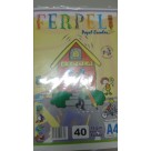 Papel sulfite ferpel  c/40fls