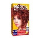 Tintura cabelo vermelho intenso 6.66 c/1pç 30ml marcia