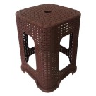 Banqueta rattan color 1023 c/1 pç  agraplast