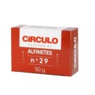 Alfinete costura n.29  c/6 caixinhas de 50g circulo