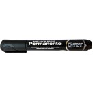 Pincel marcador permanente c/12 pçs mp-350 preto gramp line