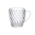 Caneca vidro elysée 285ml  c/4 pçs Canc193/tr