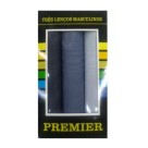 Lenco premiercx preta  colorido liso 344m c/3pçs  39X39CM