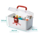 Porta medicamentos 2,8l med. branco c/1pç 137 nitron