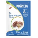 Po descolorante oleo de argan c/1pç  20gr marcia