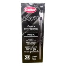 Caneta esferografica smart preta c/25 peças 1.0mm  g-995  7391 goller