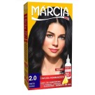 Tintura cabelo preto suave 2.0 c/1pç 30ml marcia