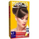 Tintura cabelo chocolate 6.7 c/1pç 30ml marcia